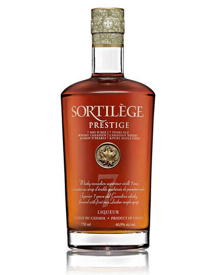 Sortilege Prestige 7 Year Old Canadian Whisky Maple Syrup Liqueur