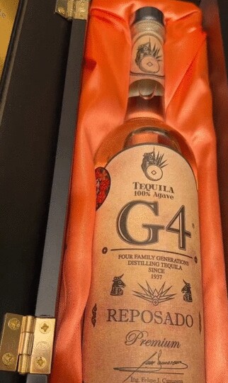 G4 Edicion Dia De Muertos Reposado De Madera Tequila
