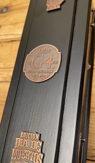 G4 Edicion Dia De Muertos Reposado De Madera Tequila