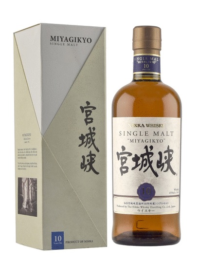 Nikka Miyagikyo 10 Year Old Single Malt Whisky