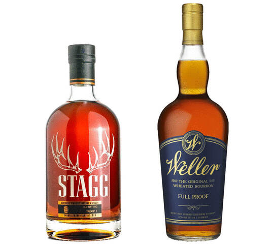 Buffalo Trace Blantons Sftb Weller Full Proof Stagg Barrel Proof Bourbon Bundle