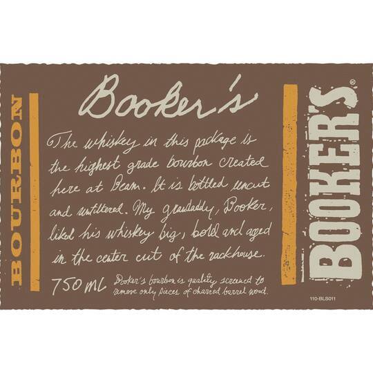 Bookers The Reserves Limited Edition Cask Strength Bourbon Whiskey
