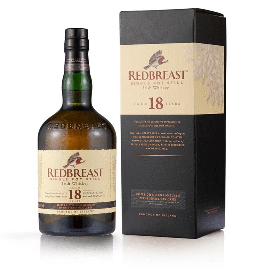 Redbreast 18 Year Old Single Pot Still Irish Whiskey
