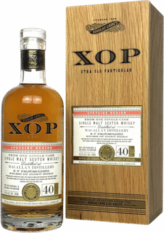 Douglas Laings Xop Xtra Old Particular Macallan 40 Year Old Single Cask Single Malt Scotch Whisky