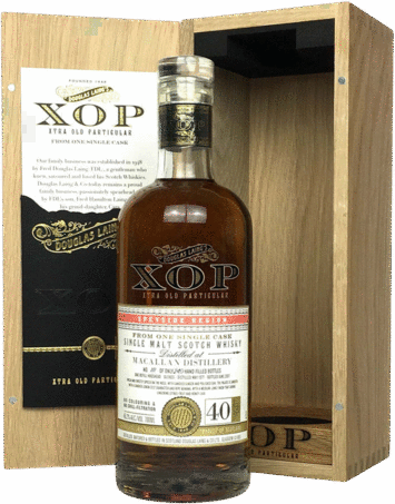 Douglas Laings Xop Xtra Old Particular Macallan 40 Year Old Single Cask Single Malt Scotch Whisky