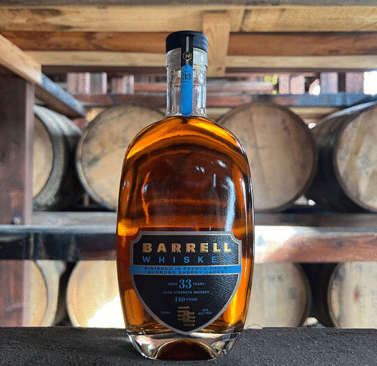 Barrell 33 Year Old Oloroso Finished Cask Strength Canadian Whiskey