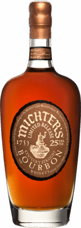 Michters 25 Year Old Limited Release Bourbon Whiskey