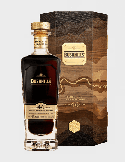 Bushmills Secrets Of The River Bush 46 Year Old Single Malt Irish Whiskey