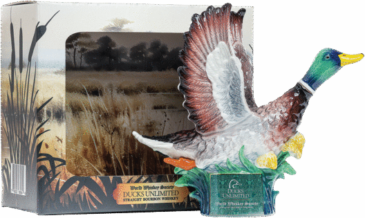 World Whiskey Society Ducks Unlimited Straight Bourbon Whiskey