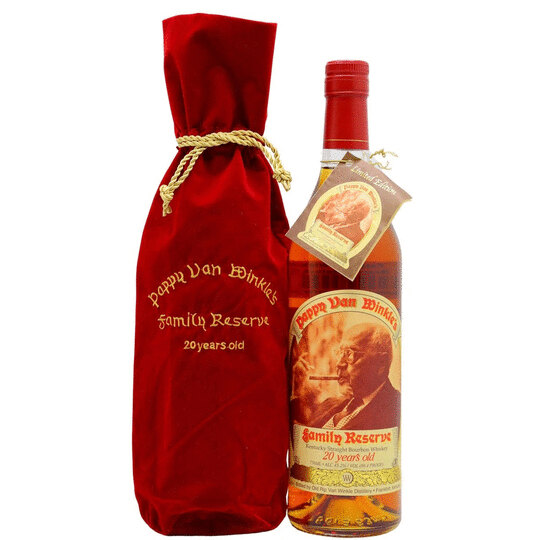 Old Rip Van Winkle Pappy Van Winkles 20 Year Old Family Reserve Bourbon