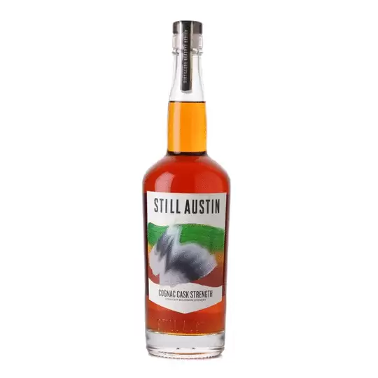 Still Austin Whiskey Co Cognac Cask Strength Bourbon Whiskey