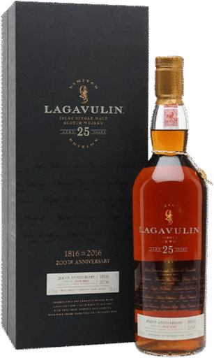 Lagavulin 25 Year Old 200th Anniversary Single Malt Scotch Whisky