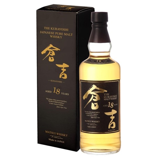 Matsui Shuzo The Kurayoshi 18 Year Old Pure Malt Japanese Whisky