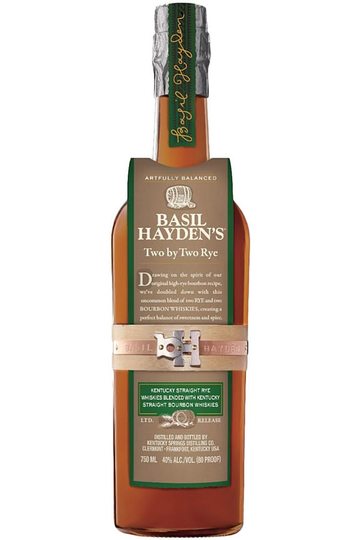 Basil Haydens Two By Two Rye Whiskey