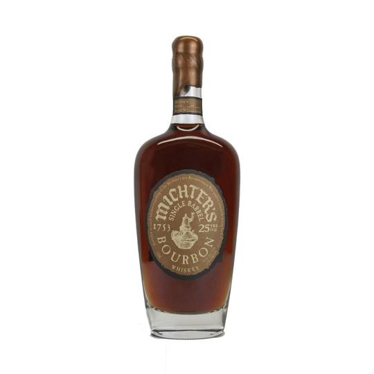 Michters 25 Year Old Single Barrel Bourbon Whiskey