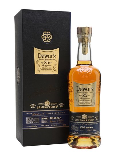 Dewars The Signature 25 Year Old Blended Scotch Whisky
