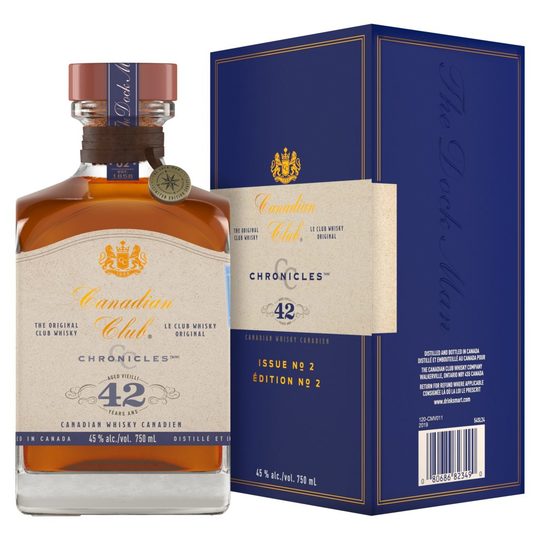 Canadian Club Chronicles 42 Year Old Whisky