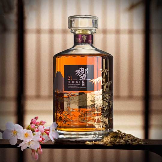 Suntory Hibiki 21 Year Old Mount Fuji Limited Edition Blended Whisky